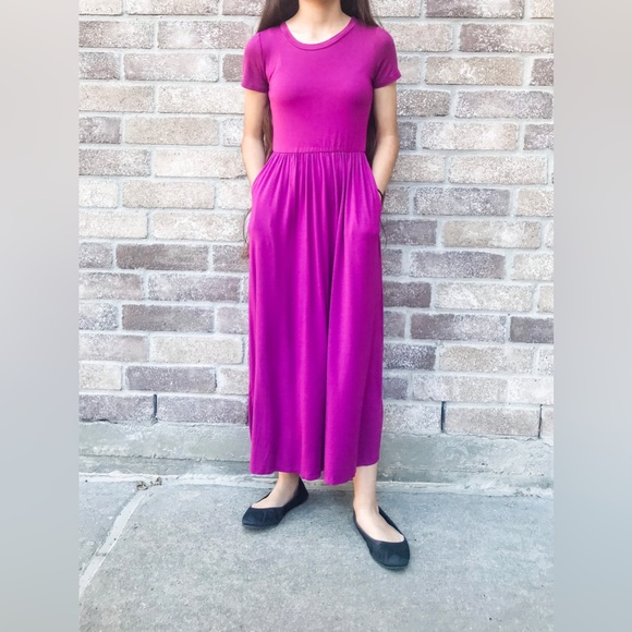 NWT Girls’ Maxi Dress with Pockets - Picture 1 of 2